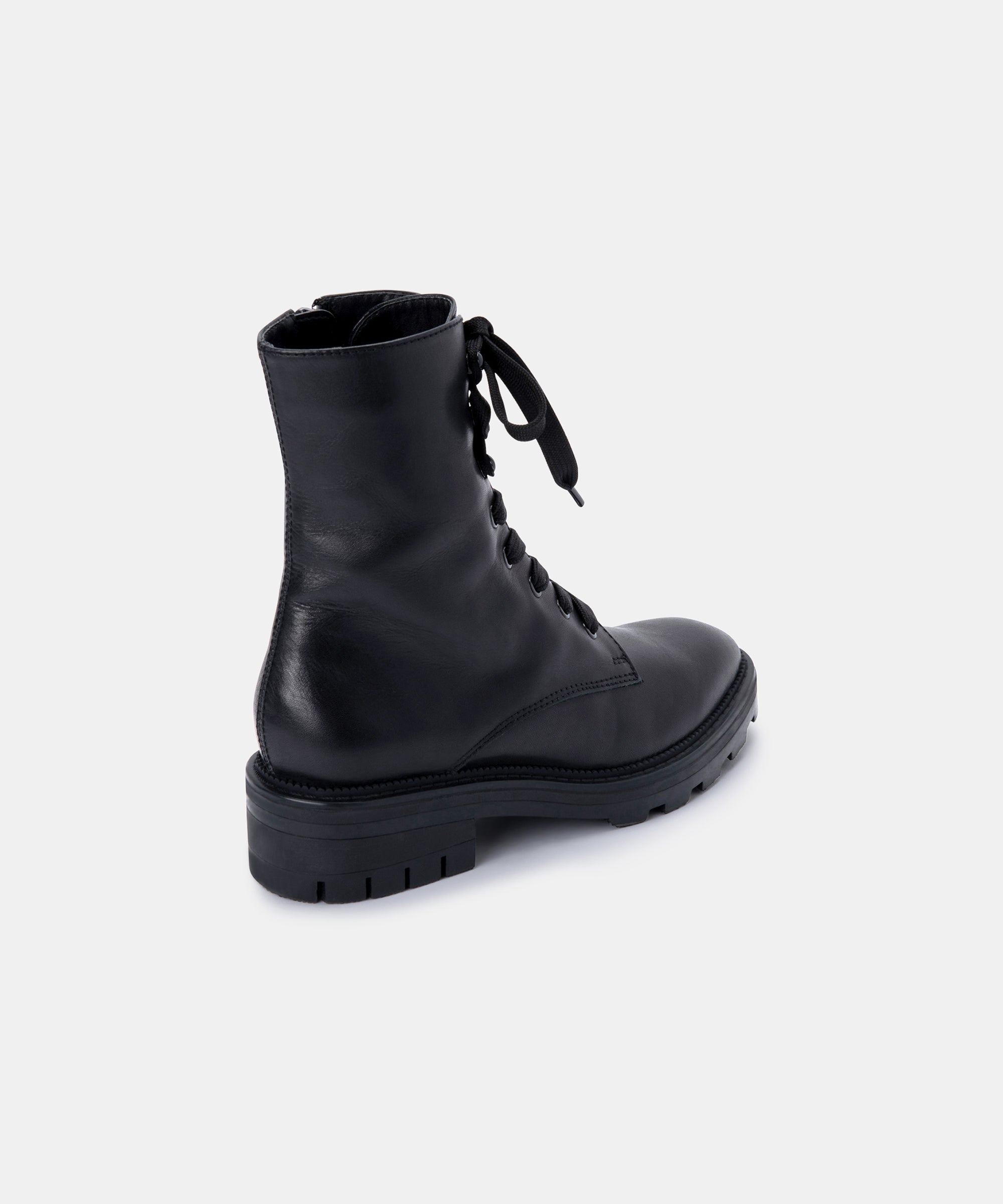LOTTIE Women's Black Leather Boots - Stylish & Comfortable Ankle Boots for Casual Wear, Work & Outdoor Activities