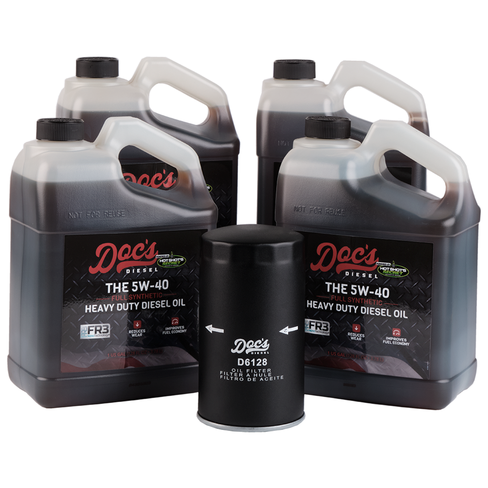 Doc's Diesel Ford 6.7L Powerstroke 5W-40 Full Synthetic Oil Change Kit for 2011-2025 Models - Complete Engine Protection for Heavy-Duty Trucks & Towing
