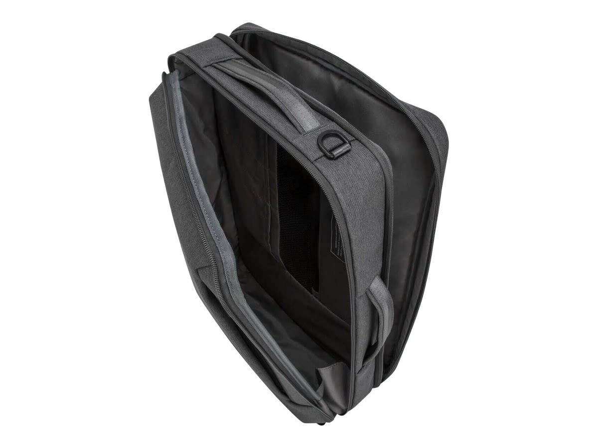 Targus Cypress Convertible Backpack - EcoSmart Business & School Laptop Backpack Fits 15.6 Inch Notebook - Gray (TBB58702GL) - Perfect for Commuting, College & Business Travel