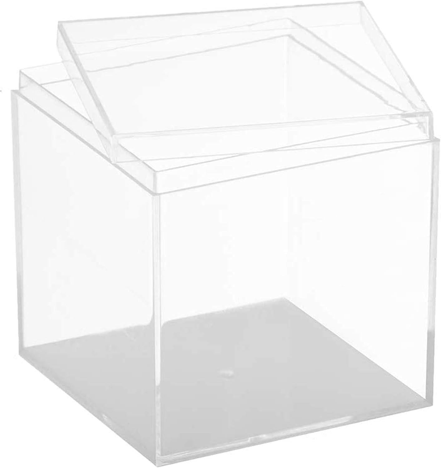 Clear Acrylic Storage Boxes 6-Pack - 2.25