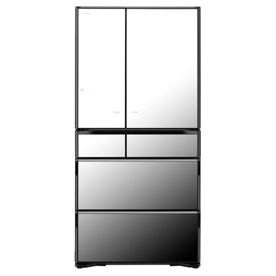 Hitachi 735L R ZXC740WS 6-Door Refrigerator - Energy Efficient, Eco-Friendly, Large Capacity Fridge for Home & Restaurant Use