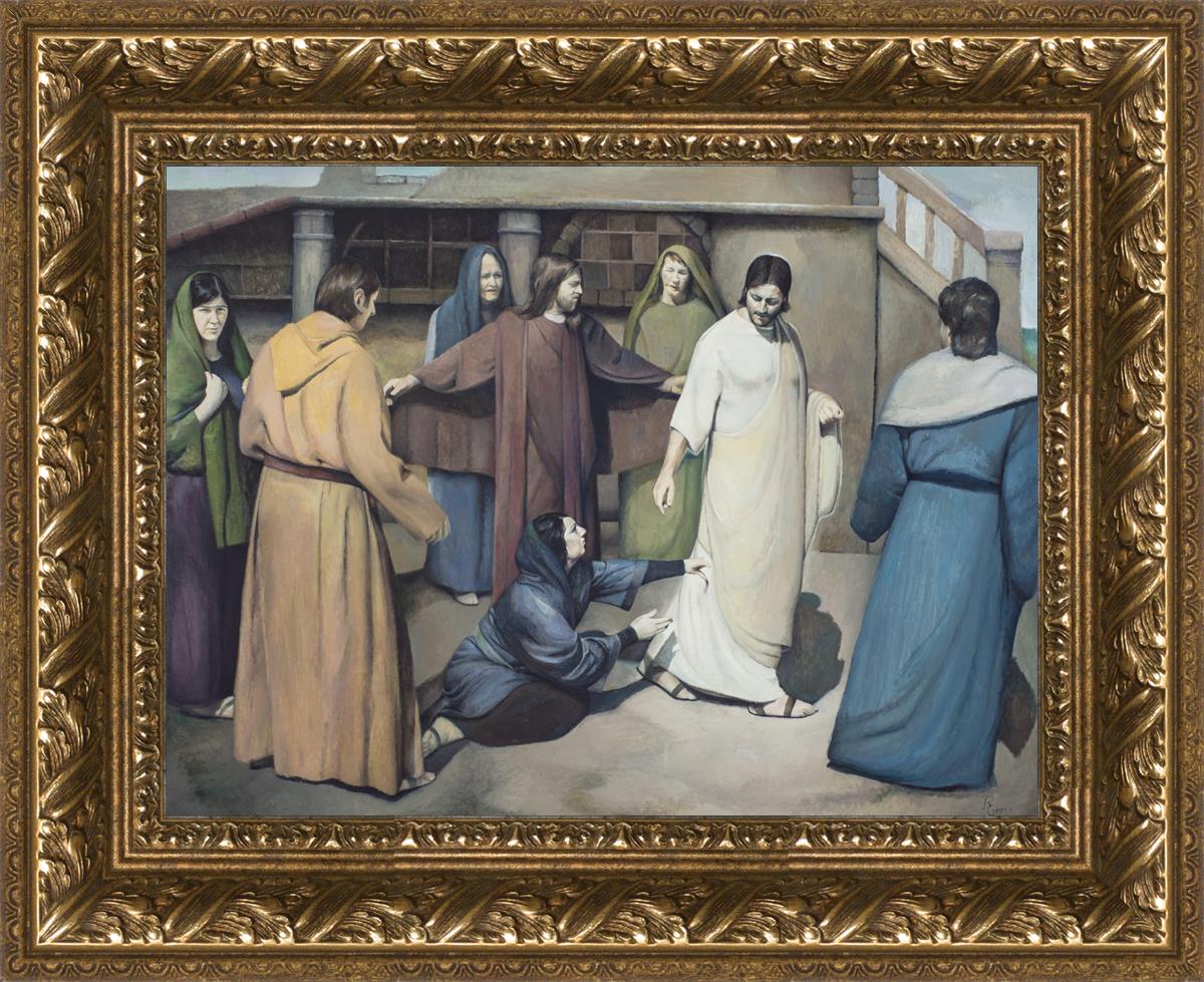Jesus Healed the Sick by Touching His Garment - Biblical Story for Sunday School Lessons & Christian Faith Inspiration
