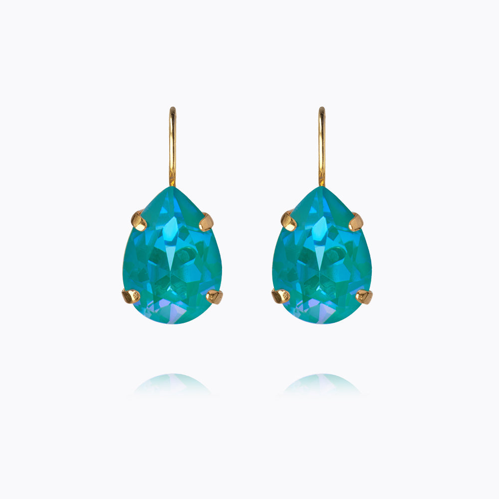 Mini Drop Clasp Earrings - Dainty Gold Hoop Earrings for Women | Laguna Delite Jewelry | Perfect for Everyday Wear, Office & Special Occasions