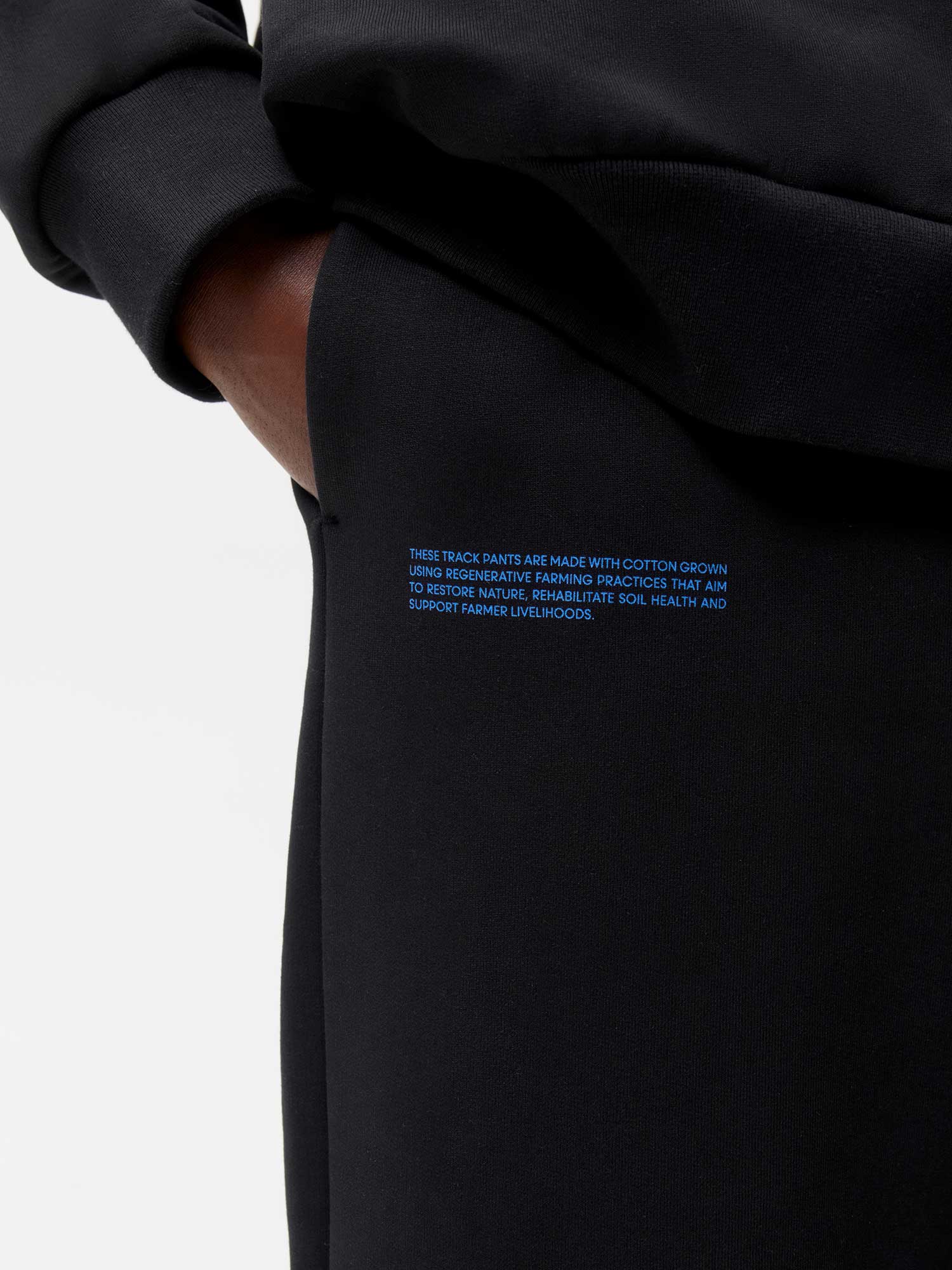 Men's Convertible Cotton Track Pants - Black | Comfortable Stretch Joggers for Running, Gym & Lounge Wear