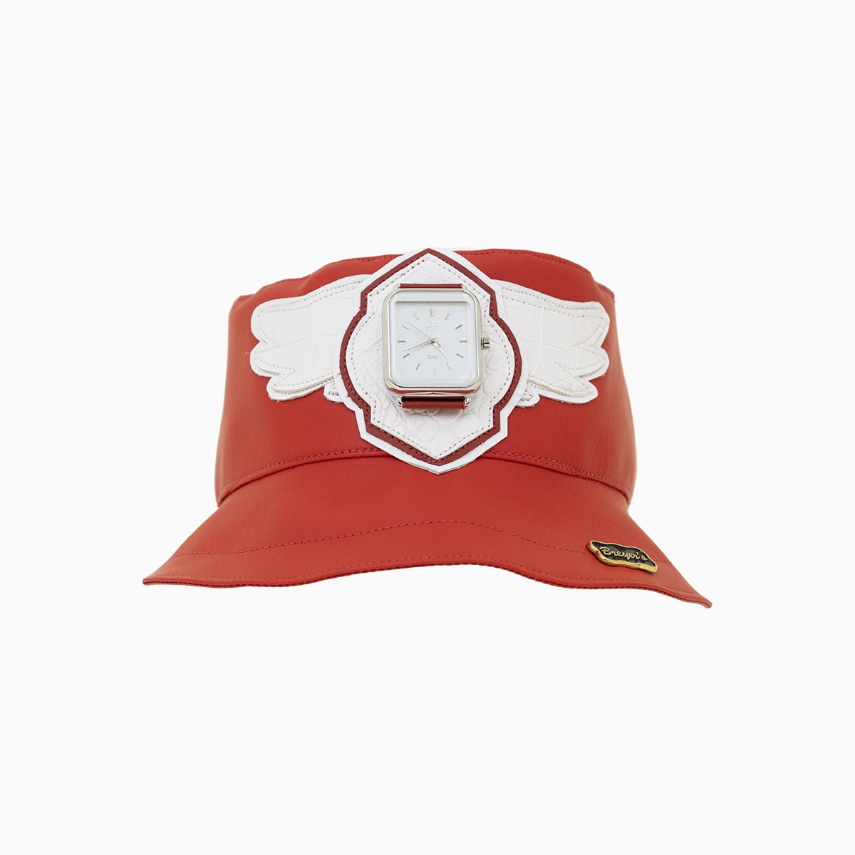 Breyer's Genuine Leather Bucket Hat with Adjustable Strap - Stylish Unisex Sun Hat for Outdoor, Beach, and Casual Wear