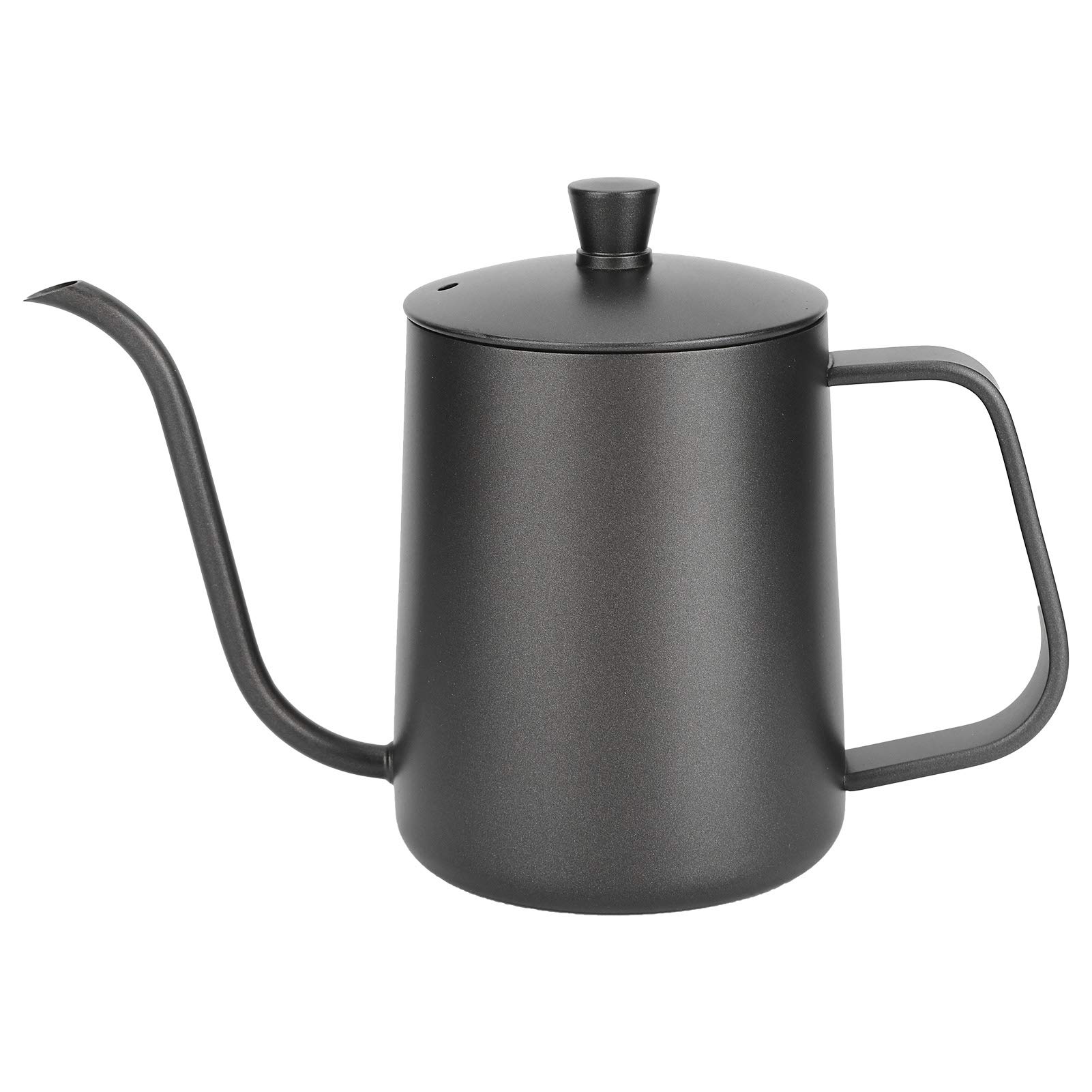 Premium Stainless Steel Gooseneck Kettle 600ml - Precision Pouring Coffee & Tea Pot for Pour Over, Drip Brewing - Ideal for Home Baristas & Coffee Shops (Perfect for Morning Brews & Afternoon Tea Sessions)