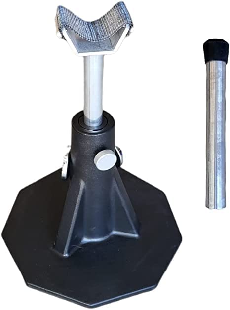 Hoof Stand by Hoof Holder - Professional Black Farrier Tool for Horse Hoof Care & Grooming | Ideal for Trimming, Shoeing & Veterinary Use