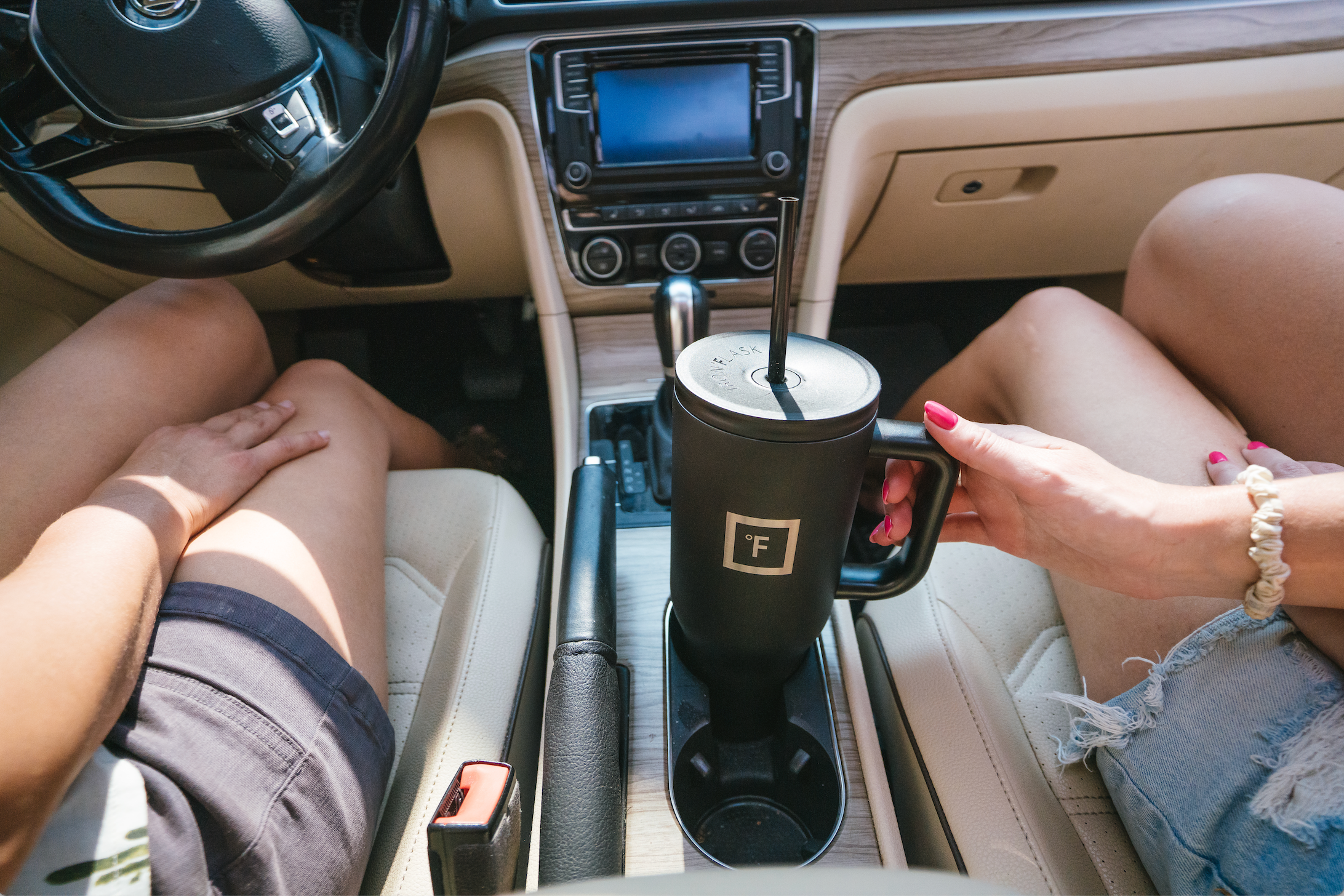 40 Oz Co Pilot Tumbler - Insulated Stainless Steel Travel Mug with Lid & Straw - Keeps Drinks Hot/Cold for Hours - Perfect for Coffee, Tea, Water - Ideal for Travel, Office, Gym & Outdoor Adventures