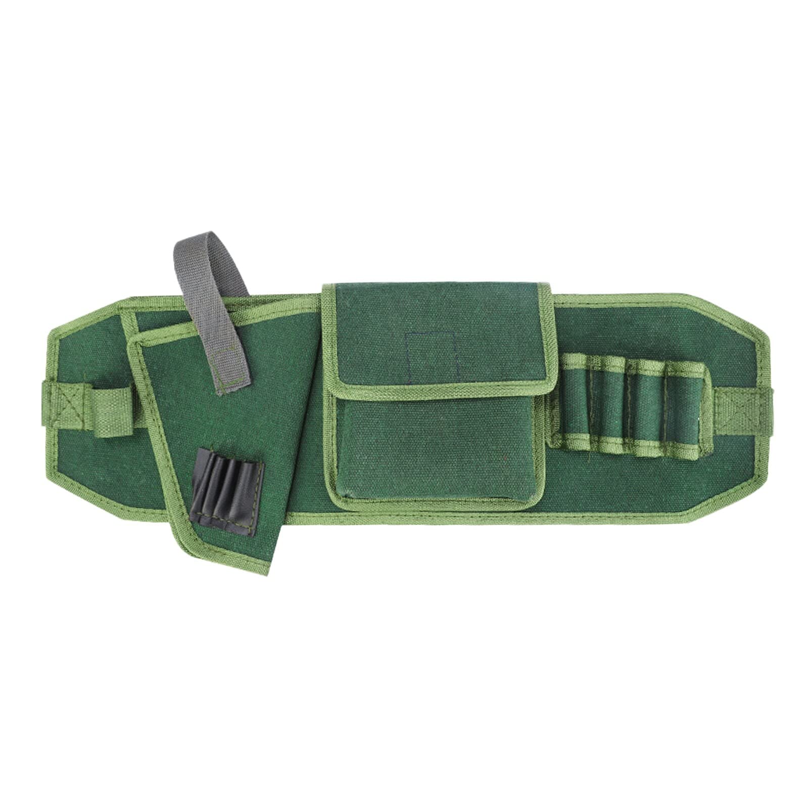 **Heavy Duty Adjustable Waist Tool Bag - Multi-Functional Garden Tool Pouch with Snap Closure for Electricians & Gardeners - Perfect for Landscaping, DIY Projects & Outdoor Work**