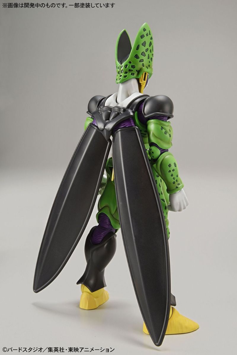 Figure Rise Standard Dragon Ball Z Perfect Cell Model Kit - Buildable Action Figure for Collectors & Anime Fans - Perfect for Display, Gifts & Cosplay