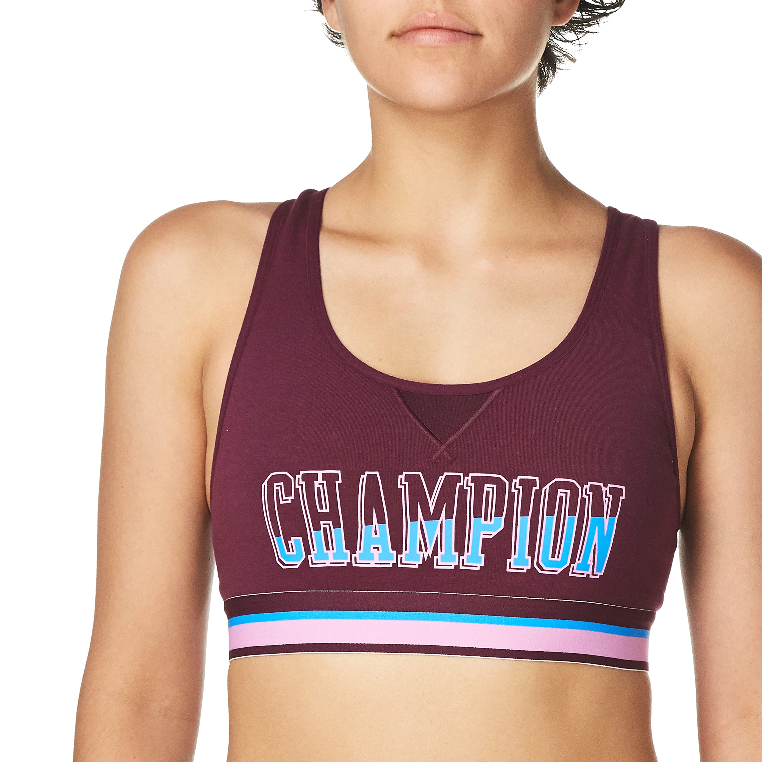Champion Women's The Authentic Sports Bra - High Support Workout Bra for Running, Yoga & Gym - Breathable & Comfortable Activewear