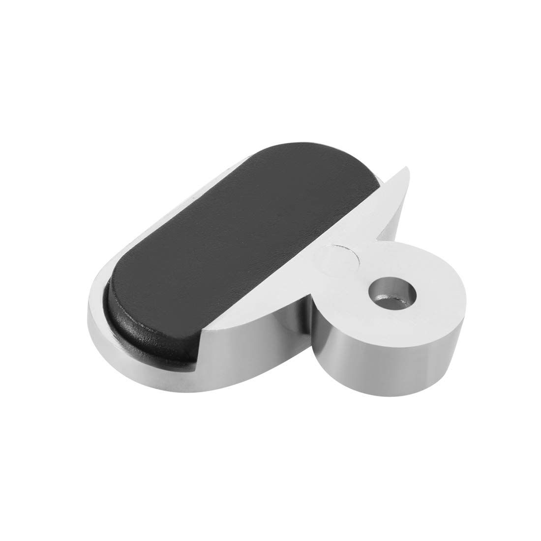 Zinc Alloy Mirror Clips 4Pcs - Chrome Glass Clamps for 3-5mm Thick Mirrors (Bathroom/DIY)