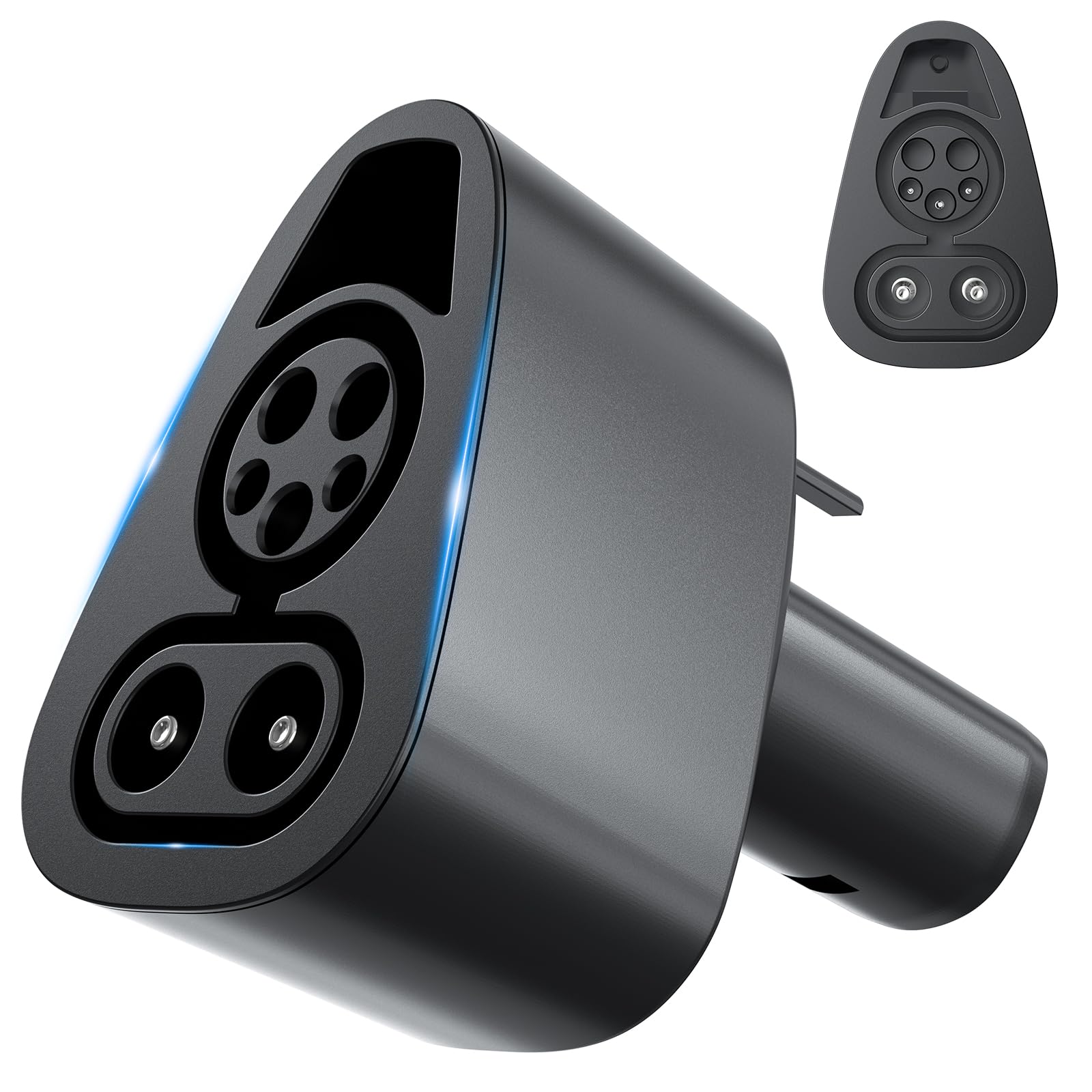 CCS1 to Tesla Charger Adapter 250kW - Supercharger CCS Adaptor for Tesla Model Y/3/S/X - Fast DC Charging Station Compatible (Level 3 Only) - NACS EV Adapter for Road Trips & Public Charging Stations
