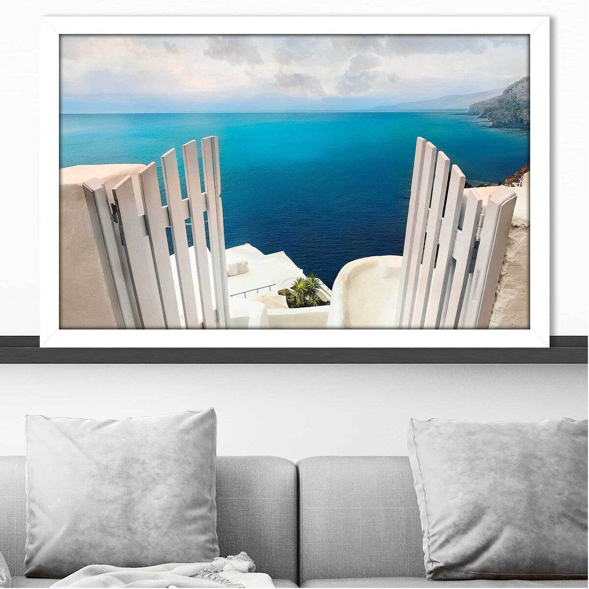 Blue Dreams by Mike Calascibetta - Premium Acrylic Wall Art Print - Modern Home & Office Decor for Living Room, Bedroom, or Gallery Display
