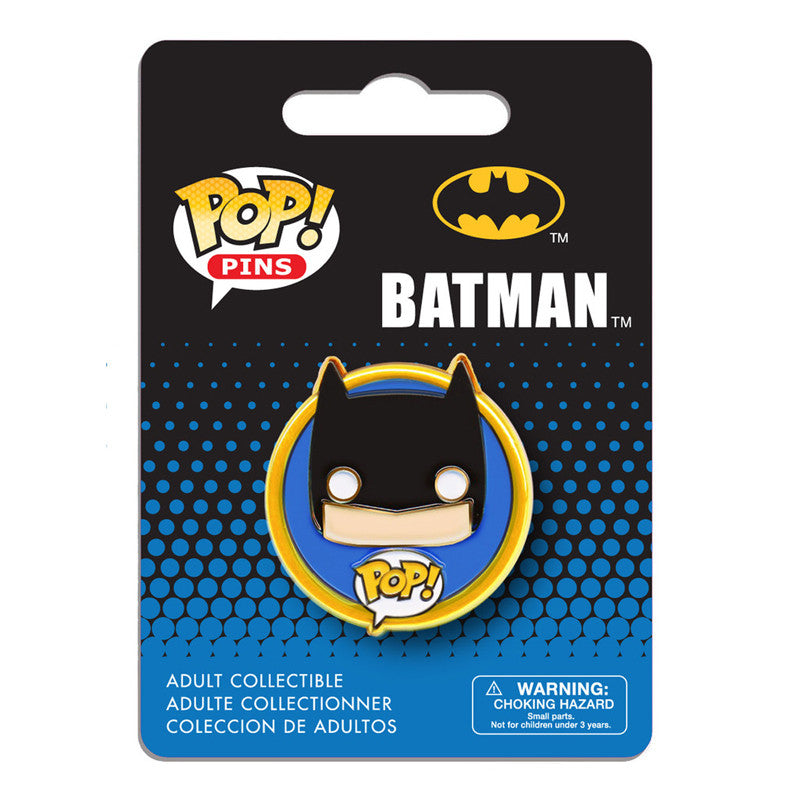 DC Universe Pop! Pins - Batman Collectible Enamel Pins for Fans, Gifts & Cosplay | Perfect for Backpacks, Jackets & Pin Collections