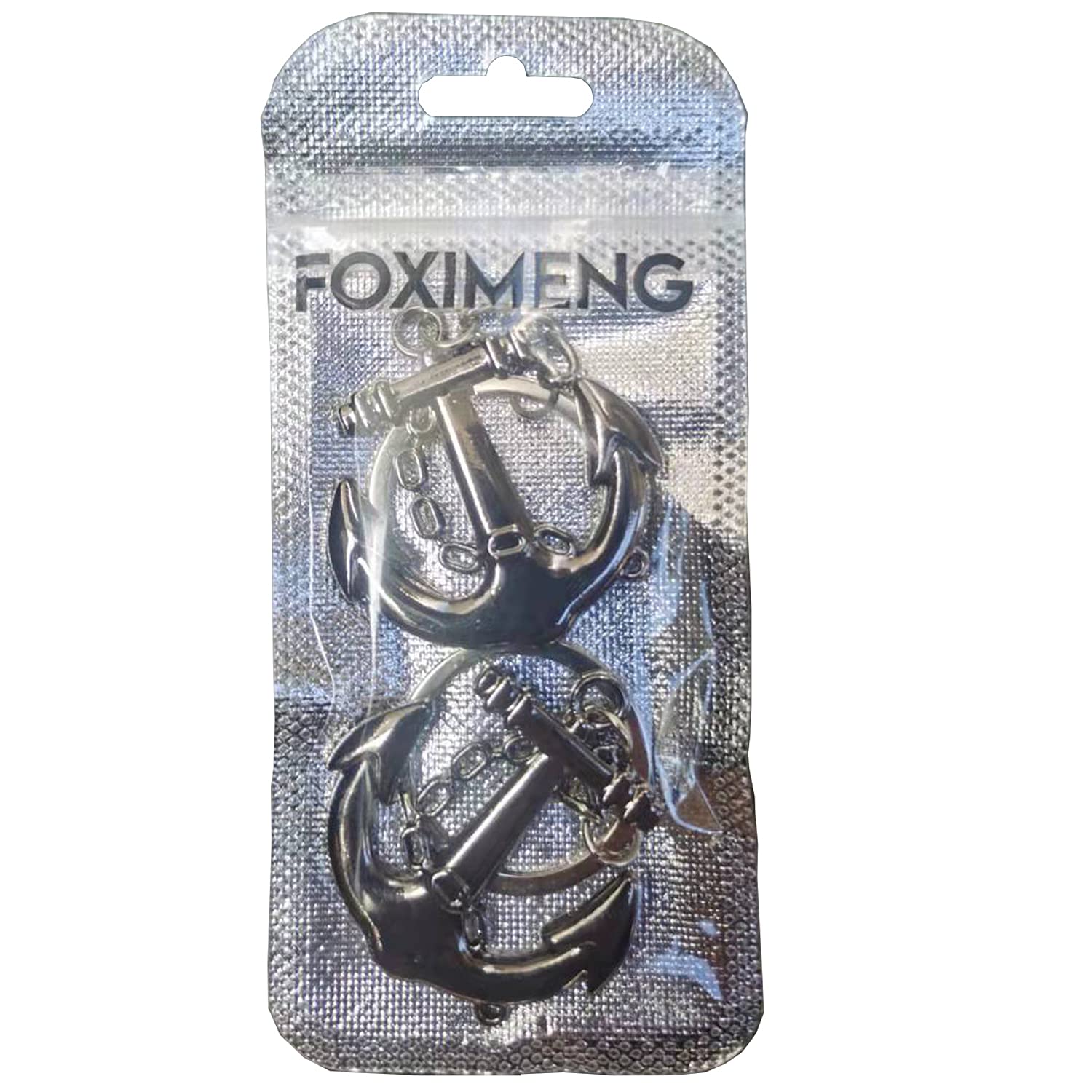 Anchor Keychain for Men & Women - Durable Zinc Alloy Car Keychain - Perfect for Keys, Backpacks & Gifts