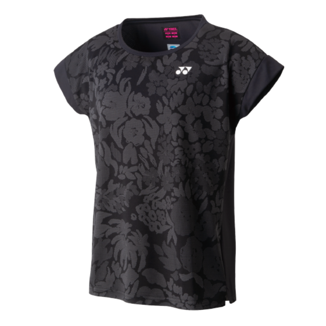 Yonex 2023 AO Tennis Women's Crew Neck Shirt - Mist Purple | Breathable Performance Top for Women's Tennis Matches & Training