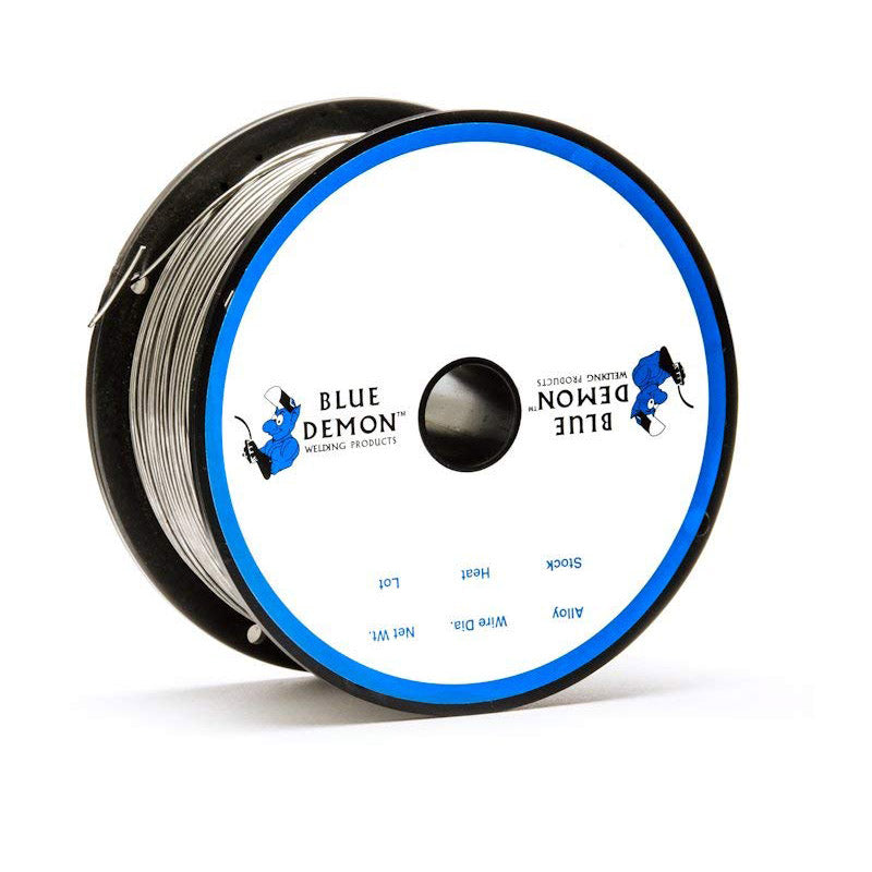Blue Demon E71T-GS .035 Flux Core MIG Welding Wire - 1 lb Spool for Mild Steel | Ideal for Home Repairs, Automotive Work & Metal Fabrication Projects