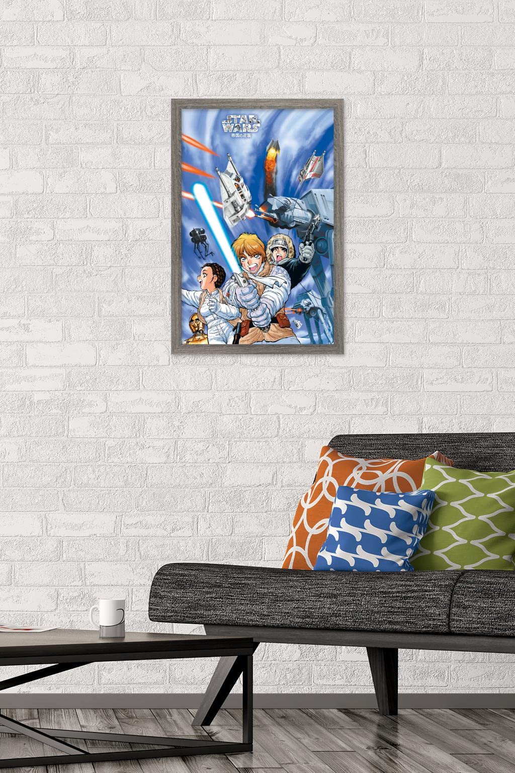 Trends International Star Wars: Manga Madness - Hoth Wall Poster, 14.725