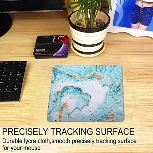 Premium Non-Slip Gaming Mouse Pad with Marble Design - 9.5