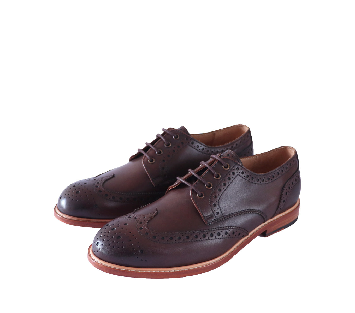 Classic Brogue Shoes for Men | Genuine Leather Oxford Dress Shoes | Formal & Business Attire | Perfect for Weddings, Office & Special Occasions