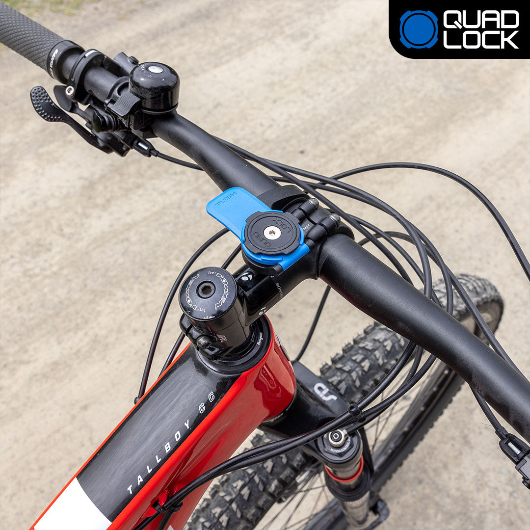 Premium Bike Out Front Mount - Universal Handlebar Phone Holder for Cycling, Running & Outdoor Sports - Perfect for GPS Navigation & Fitness Tracking