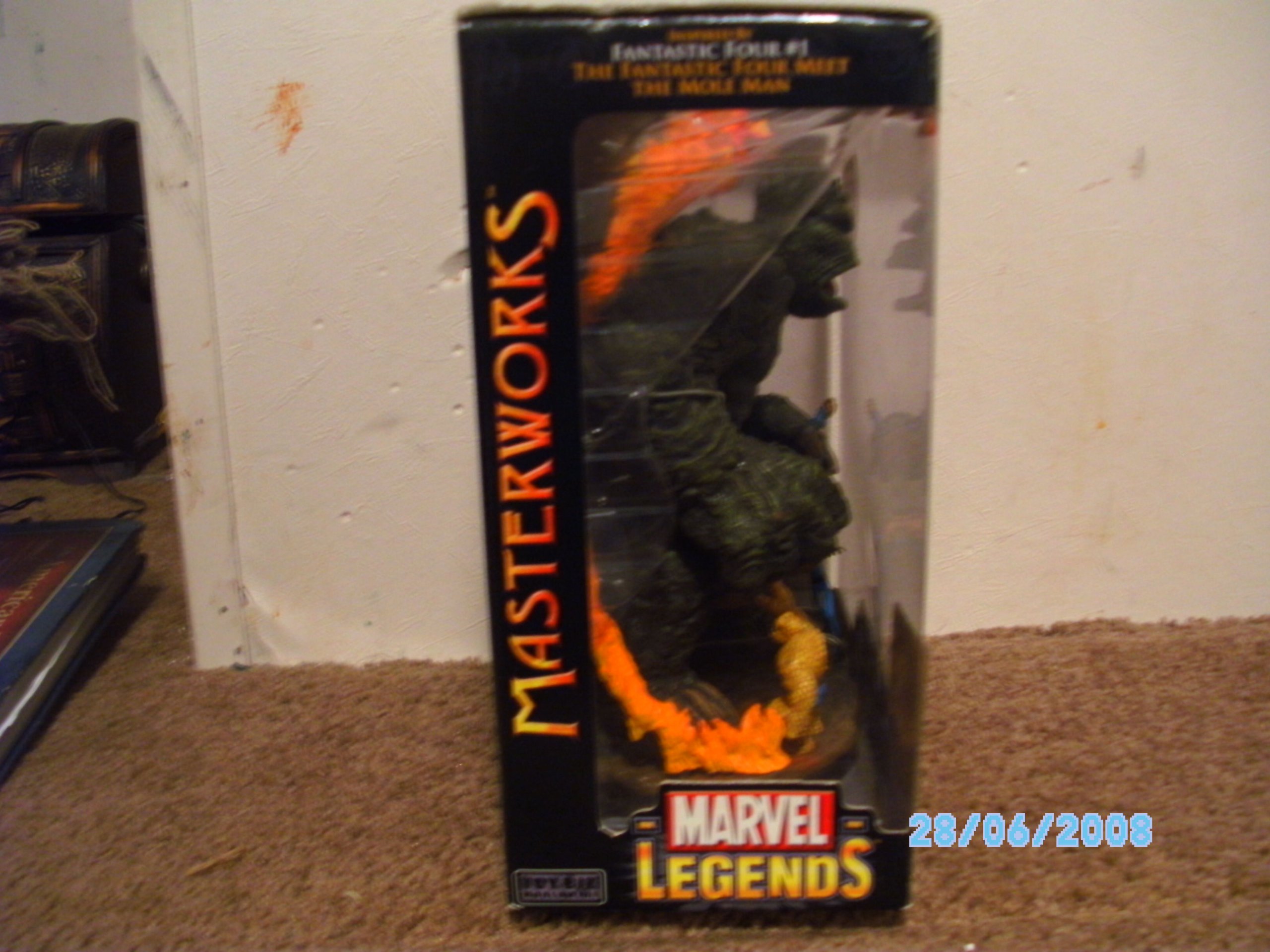 Legends Masterworks Fantastic Four Action Figures - Collectible Marvel Superheroes for Display & Play | Perfect for Comic Fans & Toy Collectors