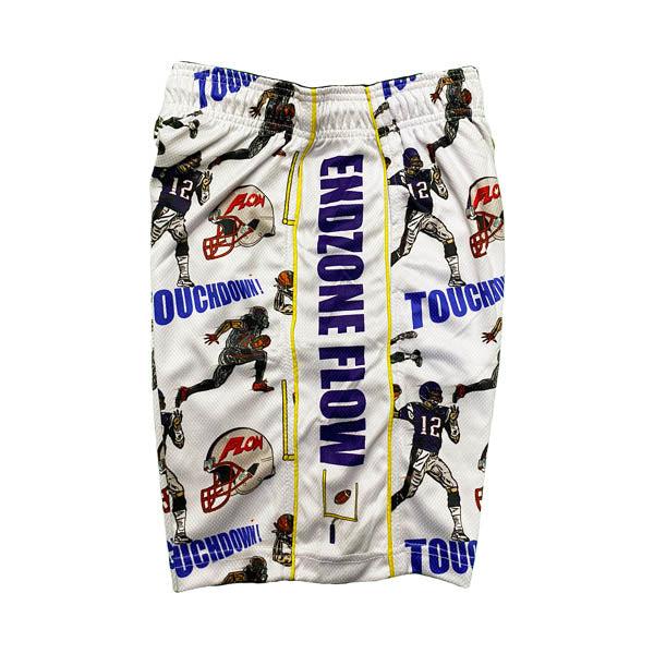 Boys Football Shorts - End Zone Flow Attack Athletic Shorts for Youth Sports & Training - Perfect for Football, Soccer, and Outdoor Activities