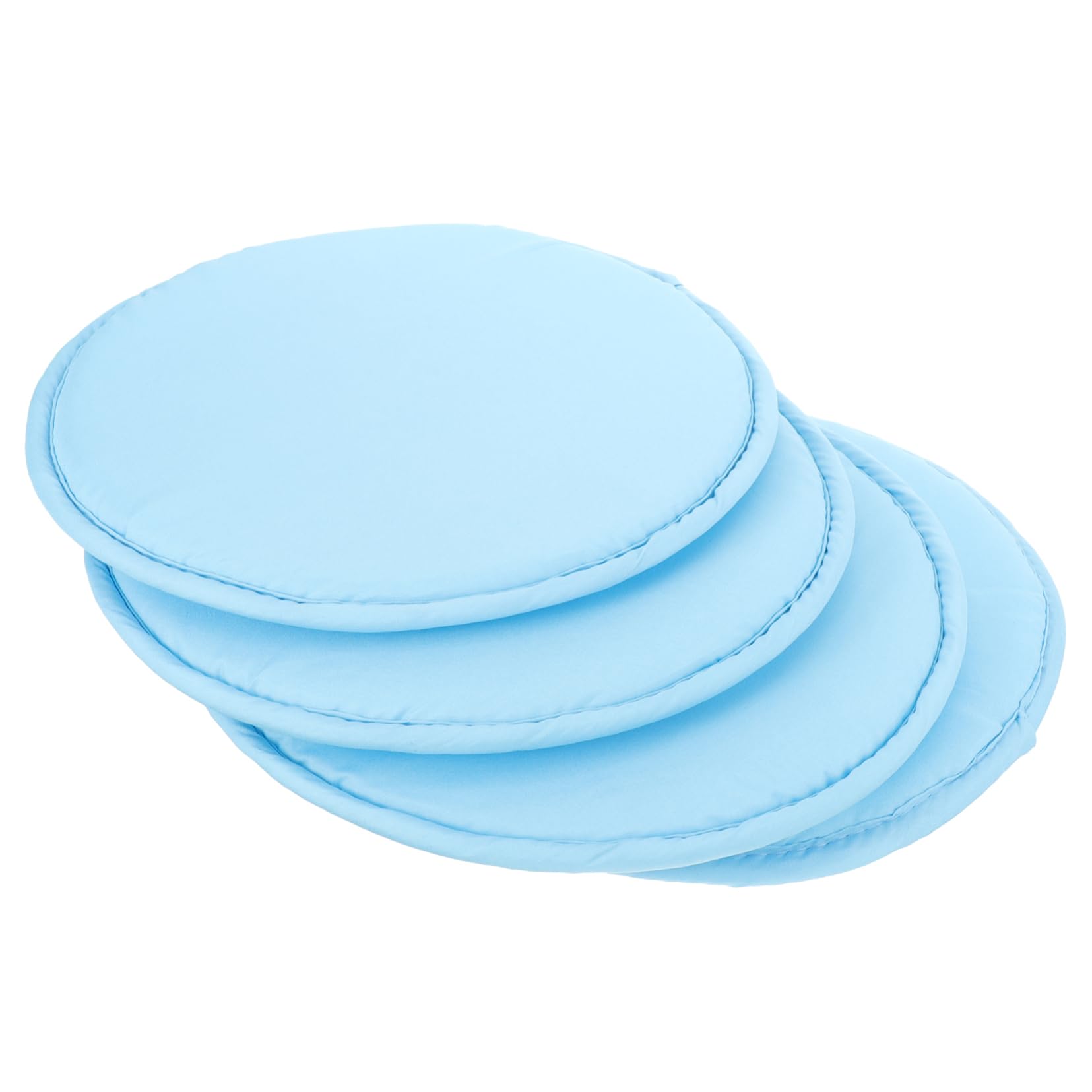 BESPORTBLE 4-Pack Round Outdoor Chair Cushions - Portable, Waterproof Seat Pads for Patio, Porch Swing, Picnic, Camping & Floor Sitting - Comfortable & Durable Garden Cushions for Backyard, Beach & Indoor Use