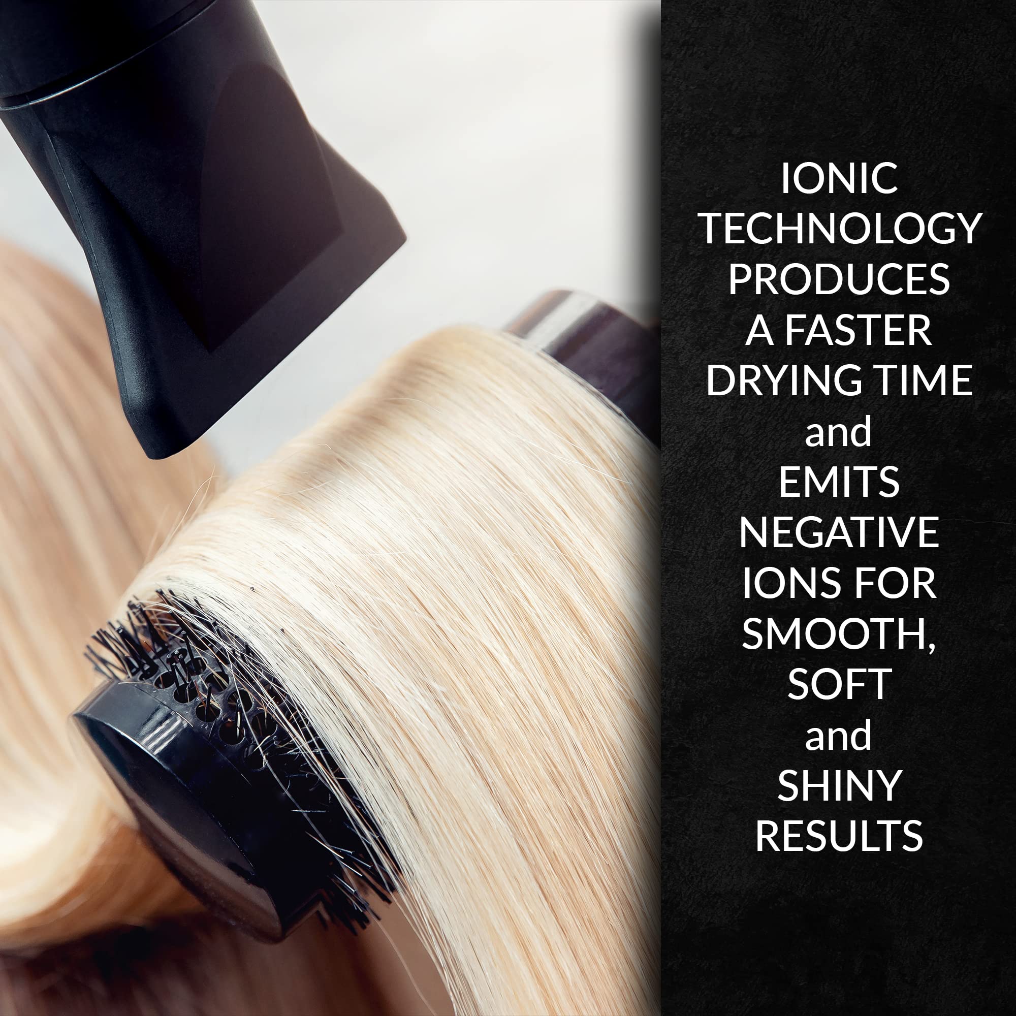 Karmin G3 Salon Pro Professional Ionic Negative Ion Ceramic Hair Dryer - 2000W Fast Drying Blow Dryer with Diffuser & 2 Nozzles, 2 Speed & 3 Heat Settings for Salon-Quality Styling at Home - Perfect for Daily Hair Care, Salon Styling, and Travel Use