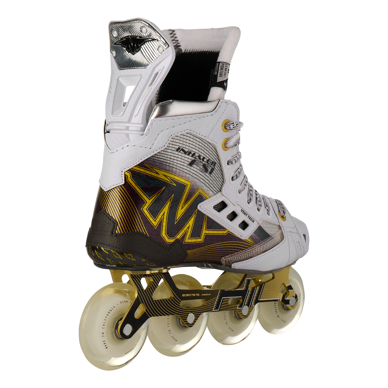 MISSION INHALER FS1 RH Senior Ice Hockey Skates - Professional Grade Right Hand Skate for Competitive Players - Perfect for Ice Hockey Games and Training Sessions