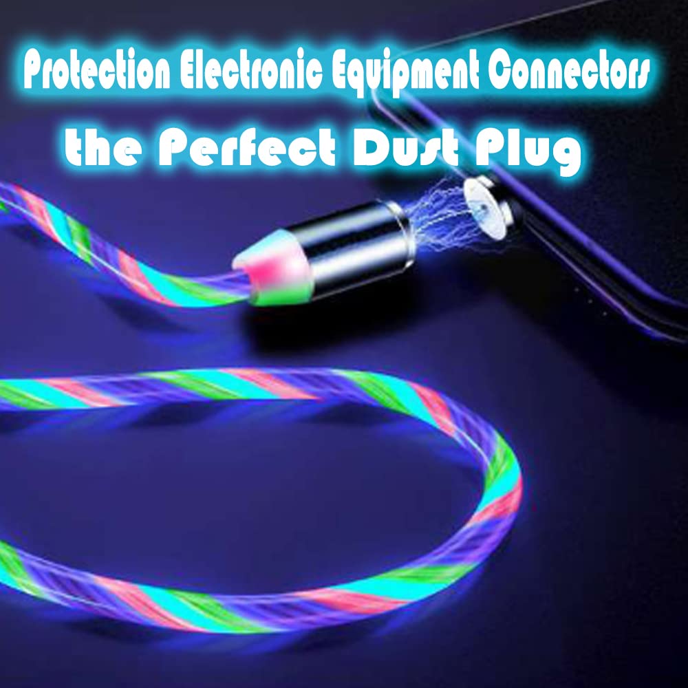 3-in-1 Magnetic Charging Cable 1M/3.3ft with LED Light Indicator - Fast Charging USB C/Micro USB Cable for Android Phones, Tablets & Gaming Devices | Perfect for Travel, Home & Party Decorations Gifts for Men Women Kids