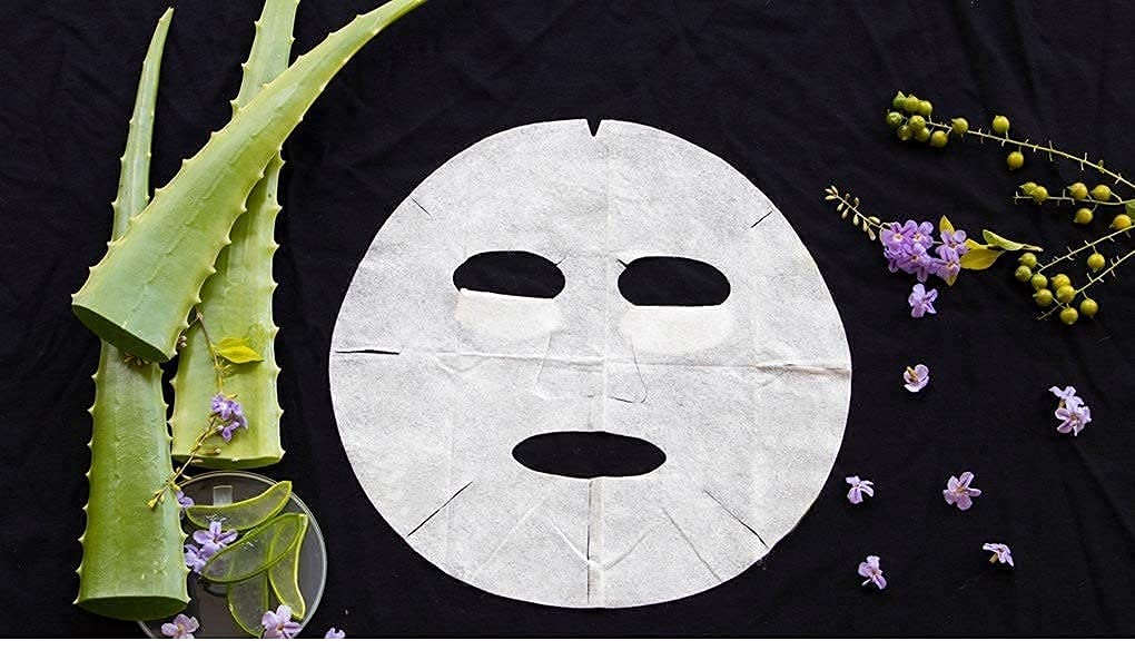 Aloe Vera Cooling Gel Face Mask - Full Face & Eye Patches for Dark Circles, Fatigue Relief & Hydration - Summer Ice Cooling Sleeping Mask for Skin Care & Relaxation - 1 Piece (Great for Travel, Spa & Home Use)