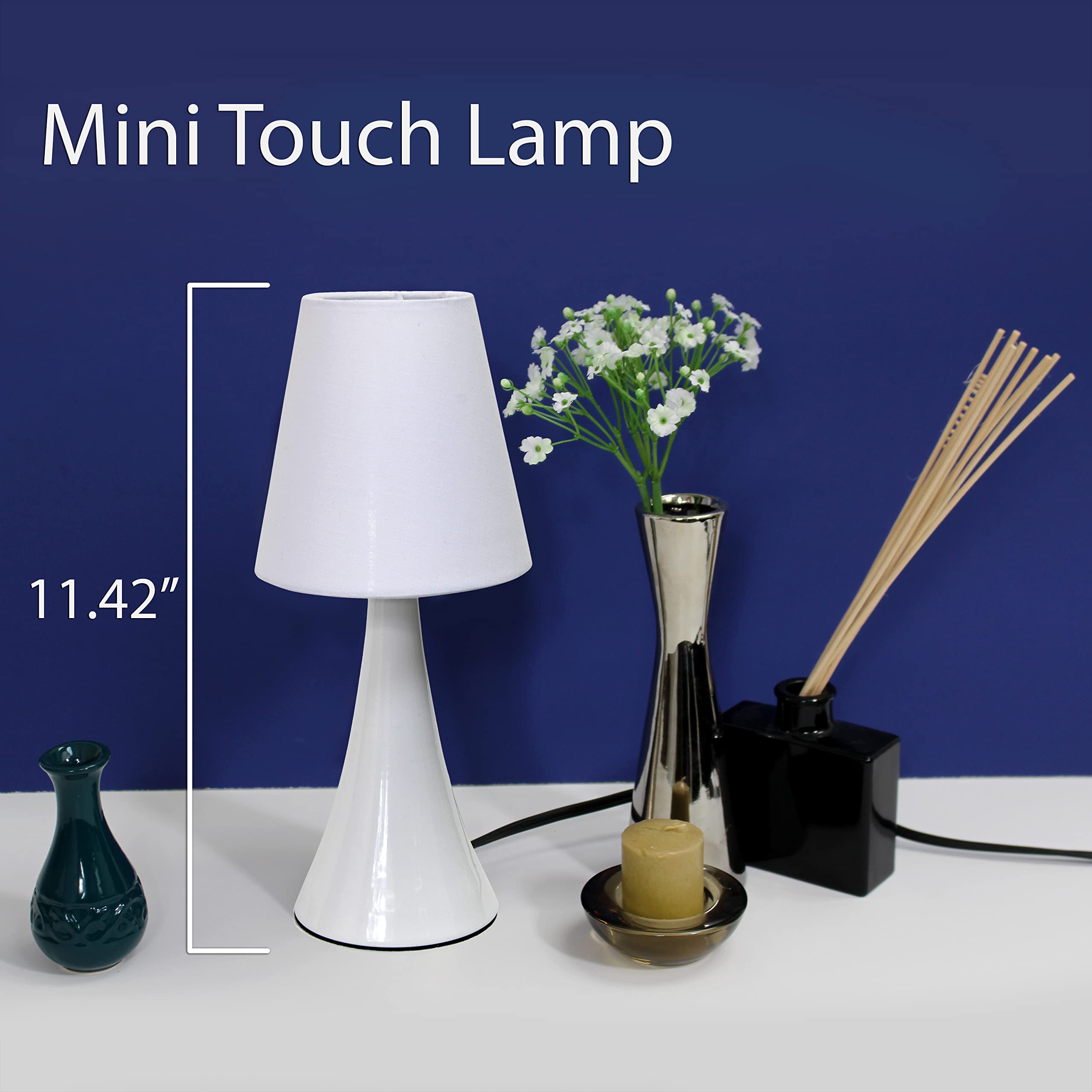 Simple Designs LT2042-WHT-2PK 12