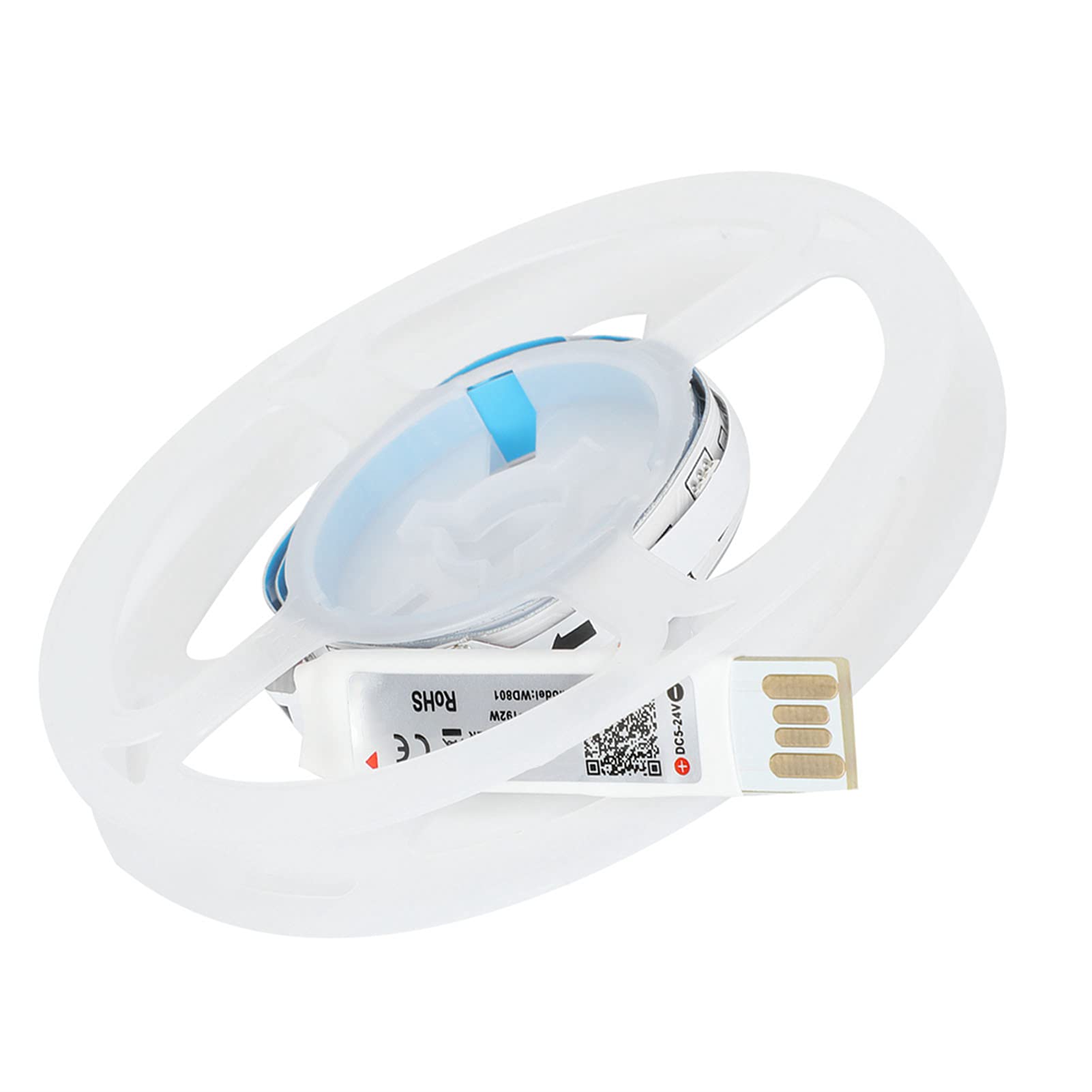 Smart RGB LED Strip Lights with APP & Voice Control, USB Powered for Home Decoration, TV Backlight, KTV & Bar Lighting - Perfect for Bedroom, Gaming Room & Party Ambience
