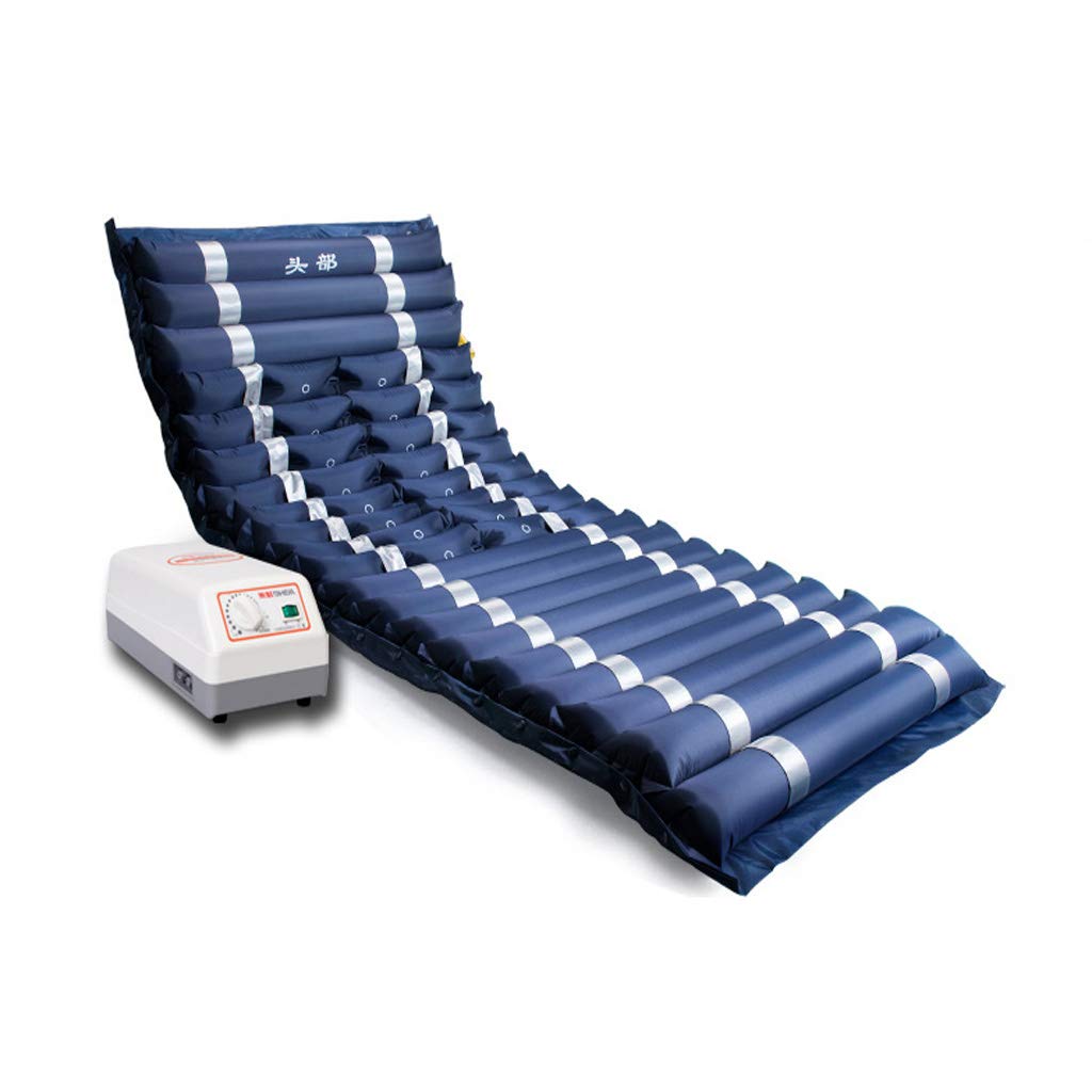 Alternating Pressure Air Mattress with Electric Pump & Waterproof Cover - Quiet Anti-Decubitus Medical Bed for Elderly Care, Home Nursing & Paralysis Patients - Ideal for Pressure Ulcer Prevention & Comfort Recovery