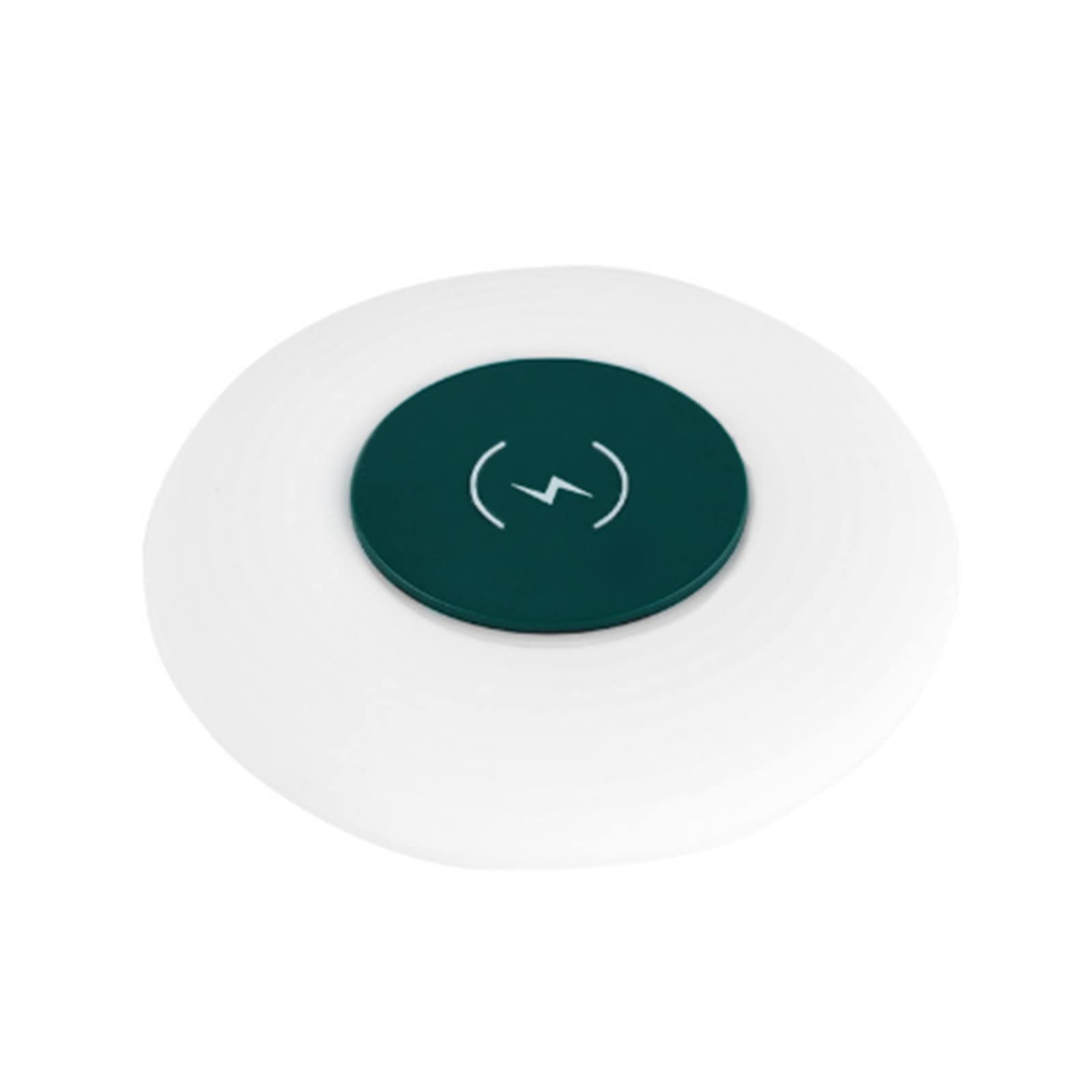 BZPIZ Smart Induction Night Light with Wireless Fast Charging - UFO Design LED Bedside Lamp for Bedroom & Office, USB Charging Port | Perfect for Night Reading, Baby Care & Powering Devices