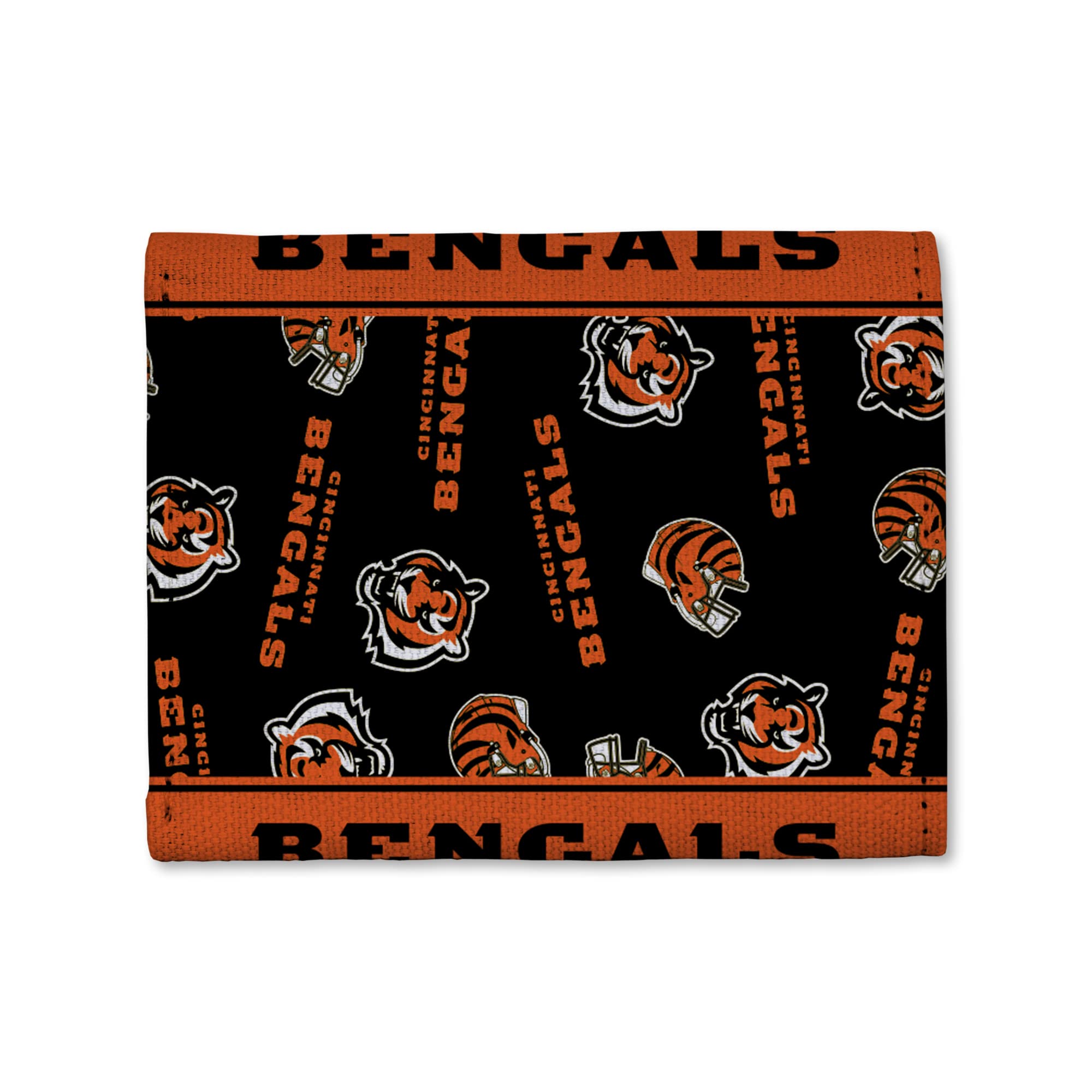 Rico Industries NFL Canvas Trifold Wallet - Officially Licensed Football Team Wallet for Men - Durable & Stylish Sports Fan Accessory - Perfect for Game Day, Travel, and Everyday Use