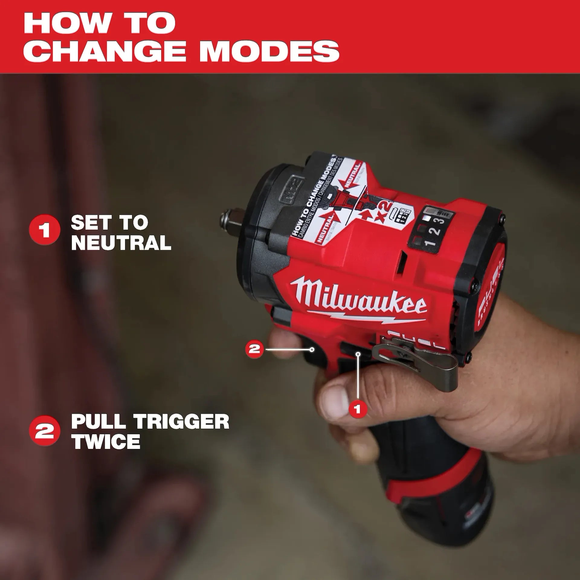 Milwaukee M12 FUEL Gen II 3/8