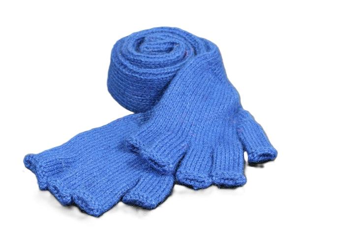 Warm Hand Knitted Alpaca Wool Fingerless Gloves for Women & Men - Soft & Cozy Winter Accessories - Perfect for Cold Weather, Typing, and Outdoor Activities