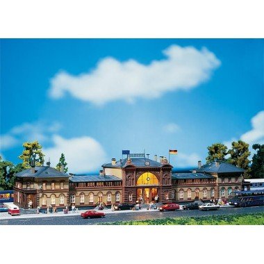 Faller 110113 HO Scale Passenger Station Bonn Model Building Kit - Perfect for Model Train Layouts & Railroad Scenes