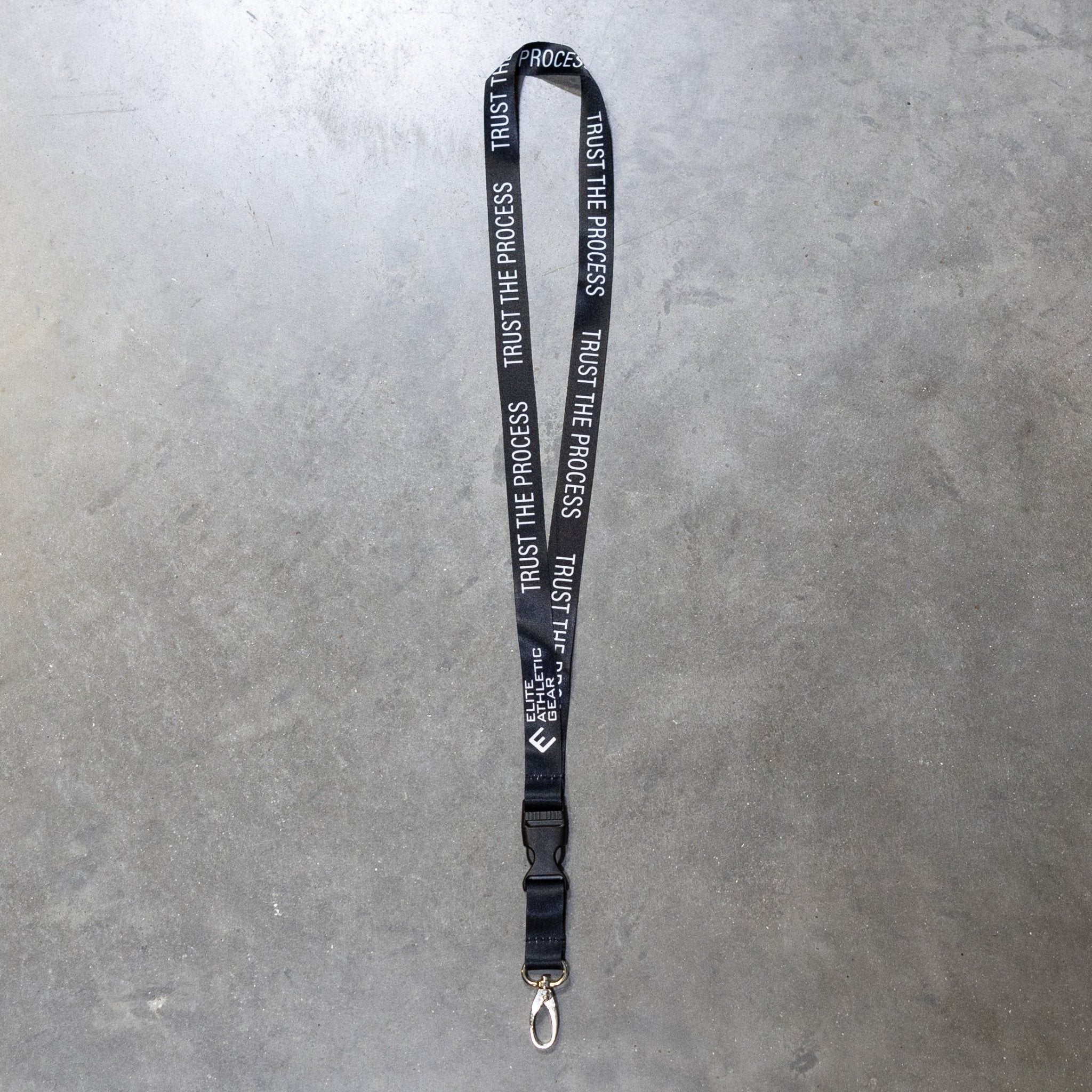 Trust The Process Lanyard - Premium Custom ID Badge Holder for Work, Events & Conferences - Durable Adjustable Neck Strap for Security Cards, Keys & Accessories