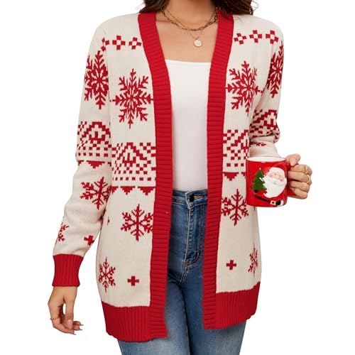 Beige&red (Snowflake)