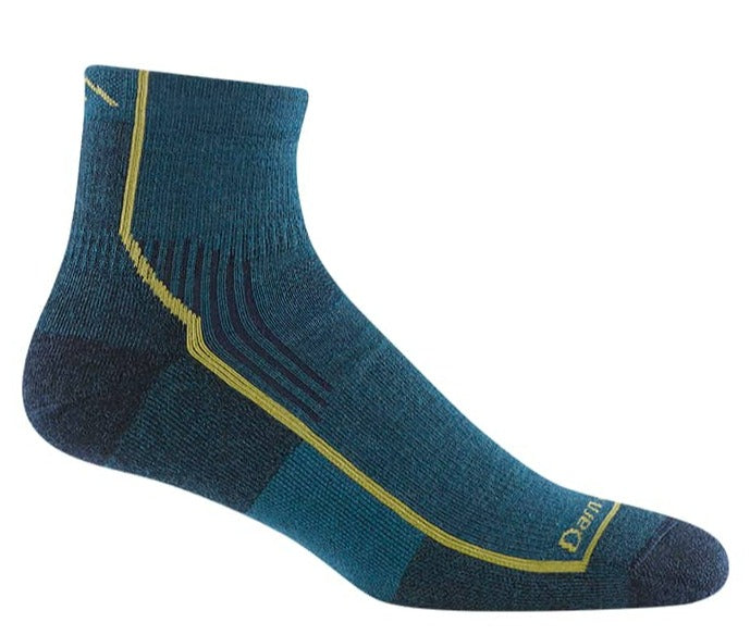 Darn Tough Men's Hiker Midweight Quarter Socks - Moisture-Wicking Hiking Socks for Outdoor Adventures & Daily Wear
