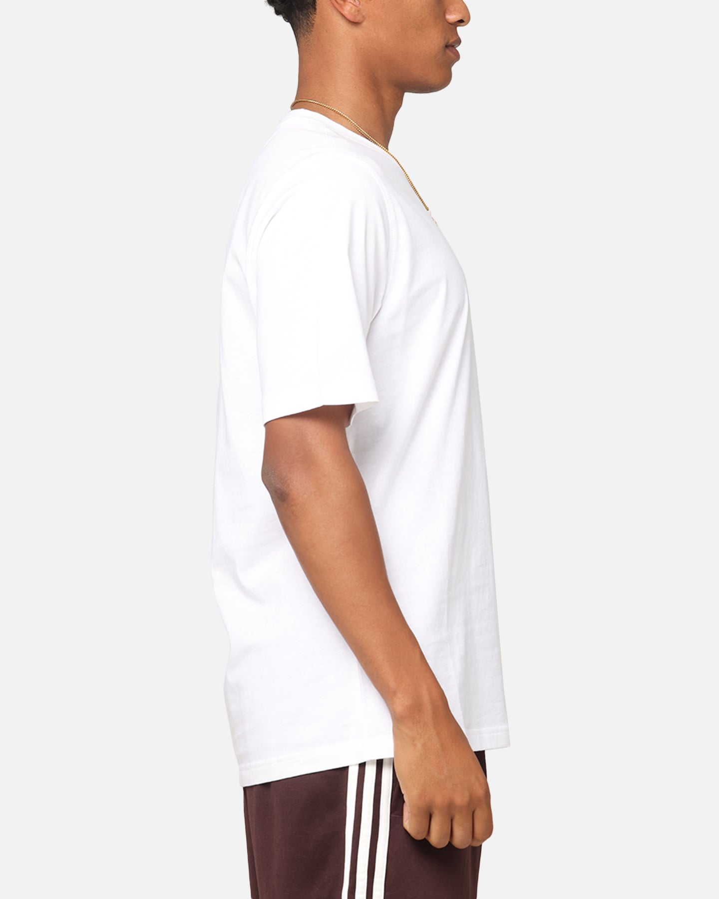 Adidas Essentials Men's T-Shirt - Classic White Cotton Tee for Casual Wear, Gym & Everyday Outfits