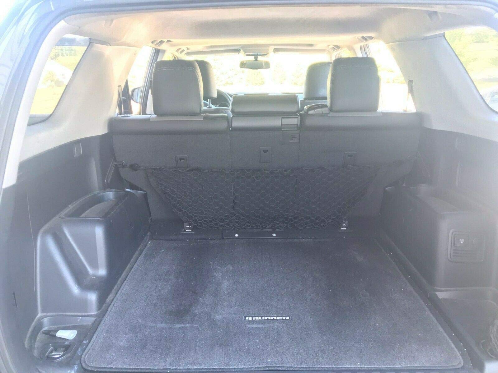 Premium Mesh Trunk Organizer & Cargo Net for TOYOTA 4RUNNER 1996-2024 - Envelope Style SUV Storage Solution - Durable Vehicle Carrier for Rear Seats - Perfect for Road Trips, Camping & Daily Organization