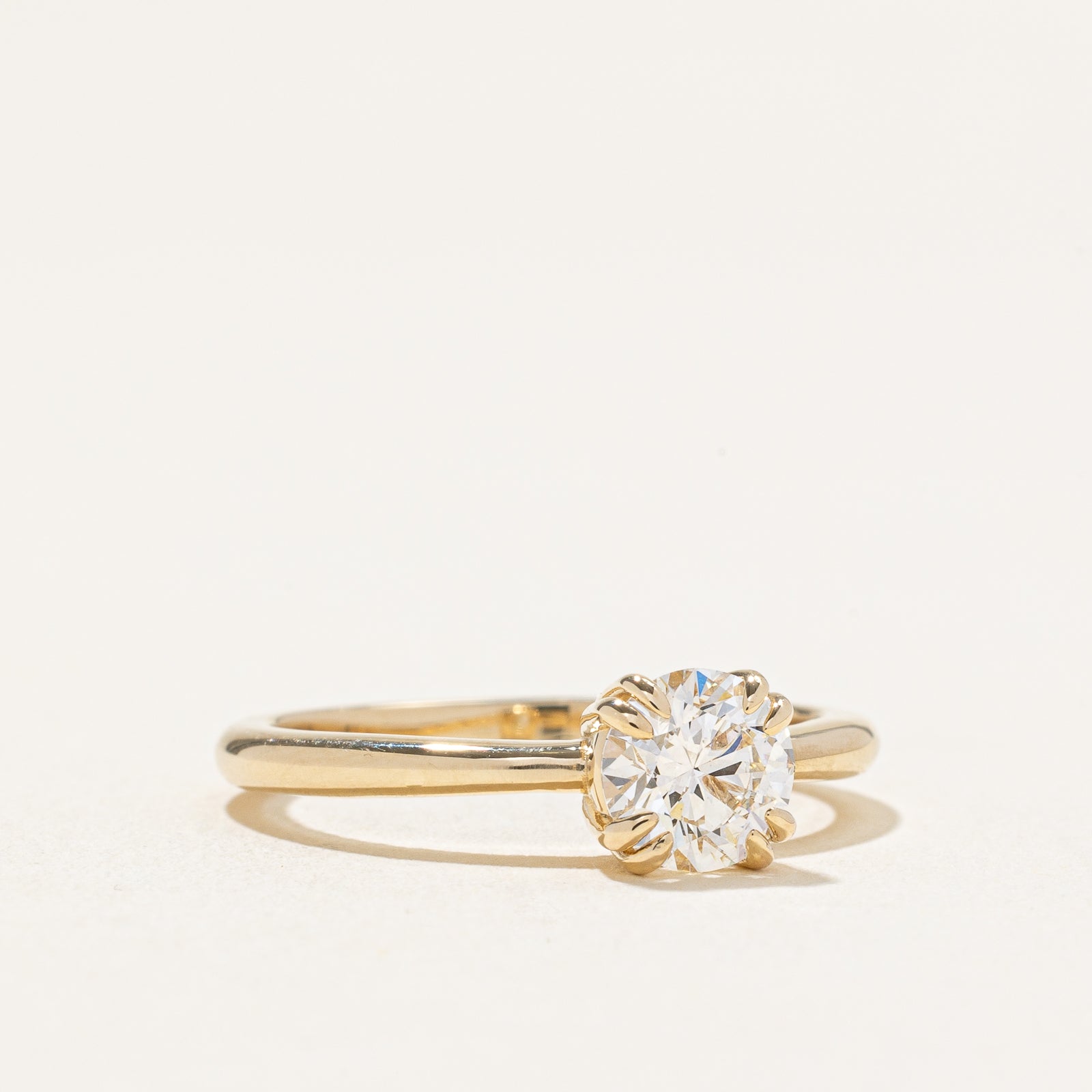 100 Ways Solitaire Diamond Ring | 0.83 Carat Round Cut Diamond Engagement Ring for Women | Perfect for Proposals, Anniversaries & Special Occasions