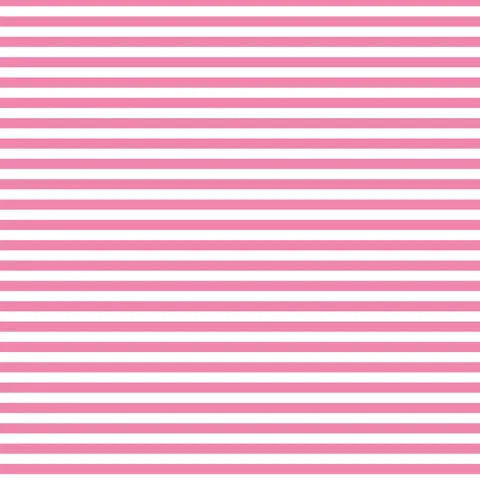 Devonstone Fundamentals DV2846 1/4 Stripe Light Pink Tile - Elegant Ceramic Wall & Floor Tile for Bathroom, Kitchen Backsplash, and Shower Surrounds