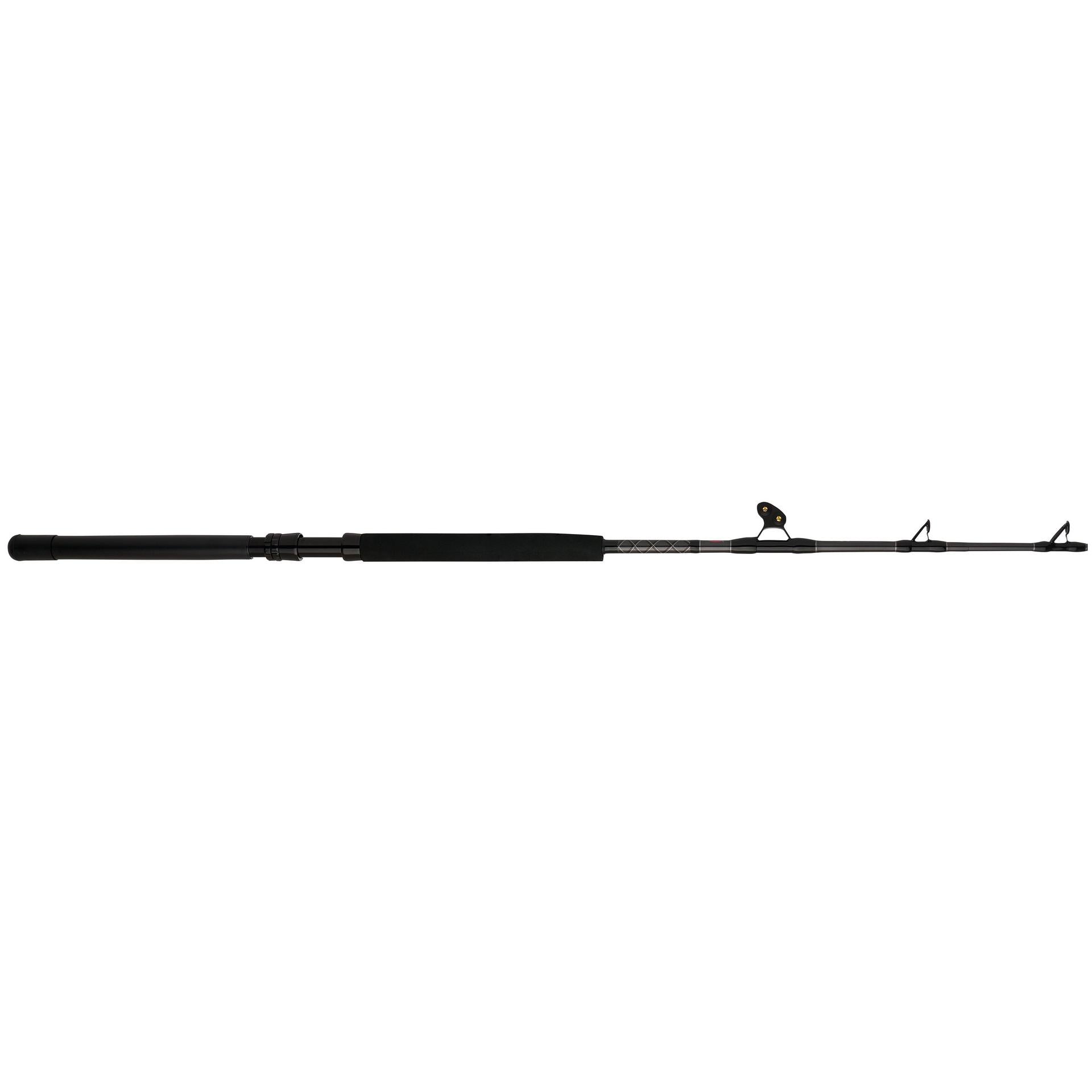 Ally™ II Straight Butt Conventional Boat Rod - Heavy Duty Saltwater Fishing Rod for Offshore & Inshore Angling - Perfect for Trolling, Bottom Fishing & Casting from Boats, Piers & Docks