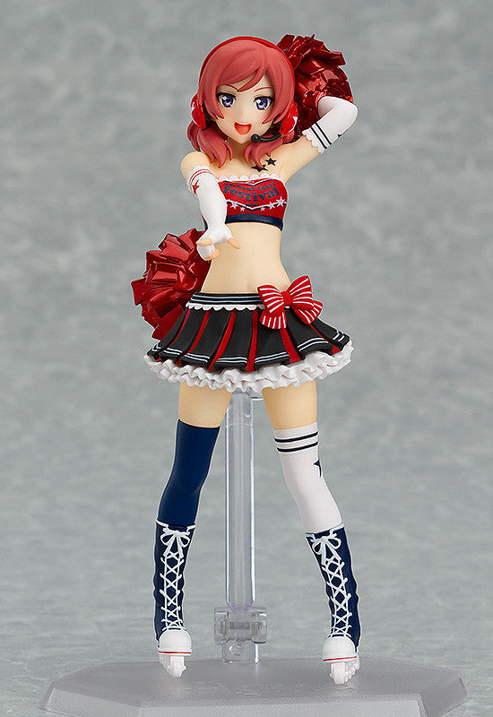 figFIX #016 Maki Nishikino Cheerleader Ver. LoveLive! School Idol Festival Anime Figure - Perfect for Anime Collectors, Display Shelf & Otaku Room Decor